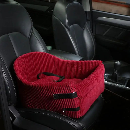Luxury Orthopedic Dog Car Seat & Travel Bed 
