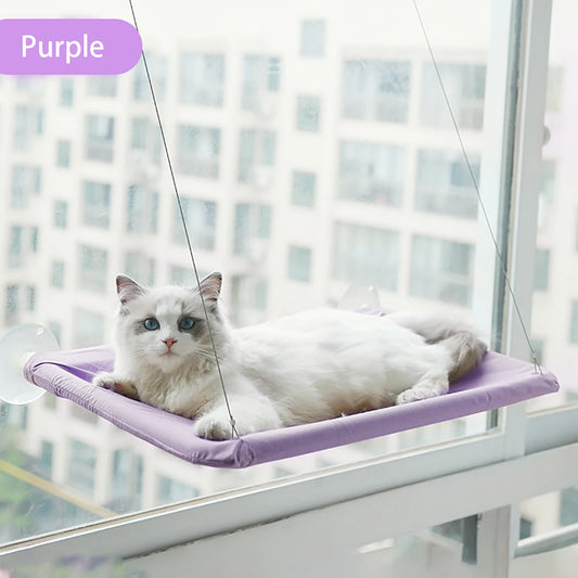 Cat Window Hammock Bed – 20KG Load-Bearing Hanging Seat for Cats