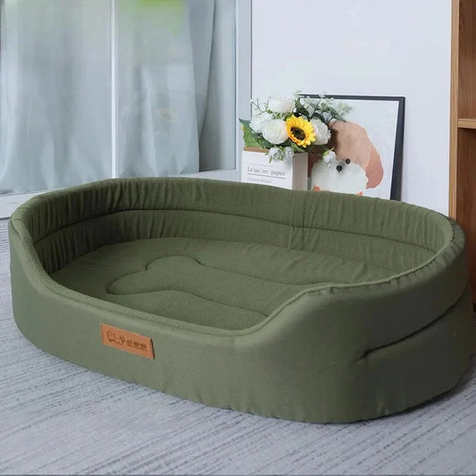 Fluffy Pet Bed Cushion – Soft Sofa Bed for Dogs & Cats